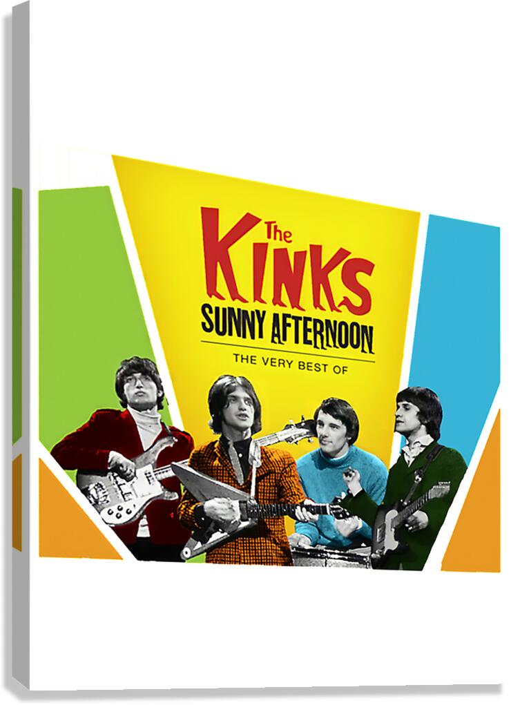 Kinks 25 Canvas Print