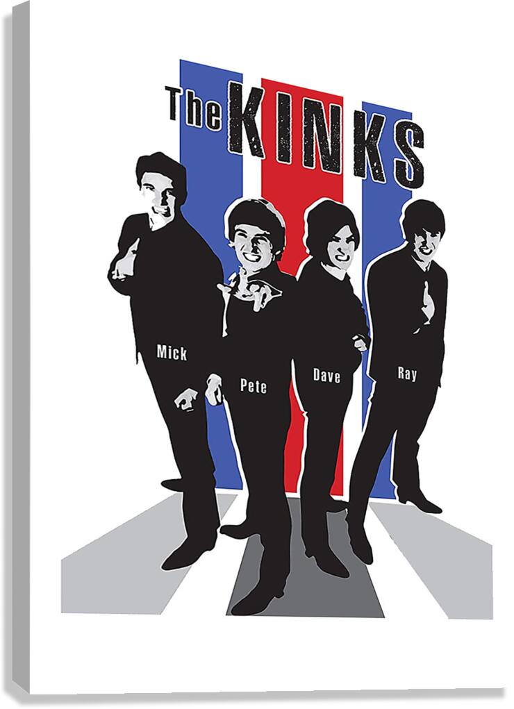 Kinks 32 Canvas Print