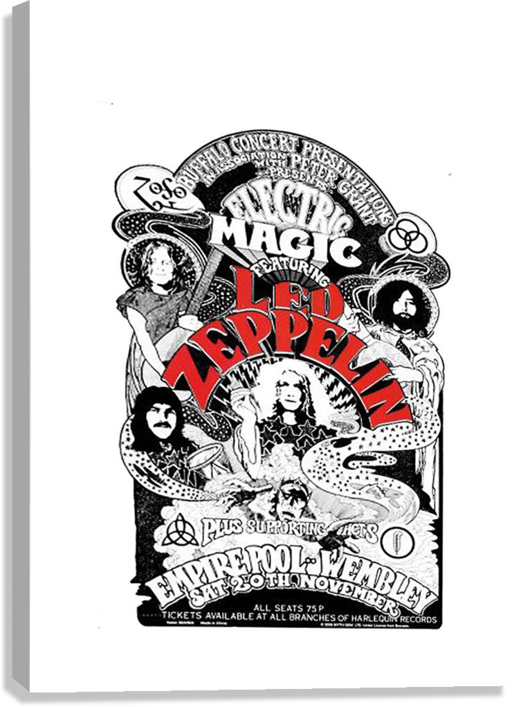 Led Zeppelin 3 Canvas Print