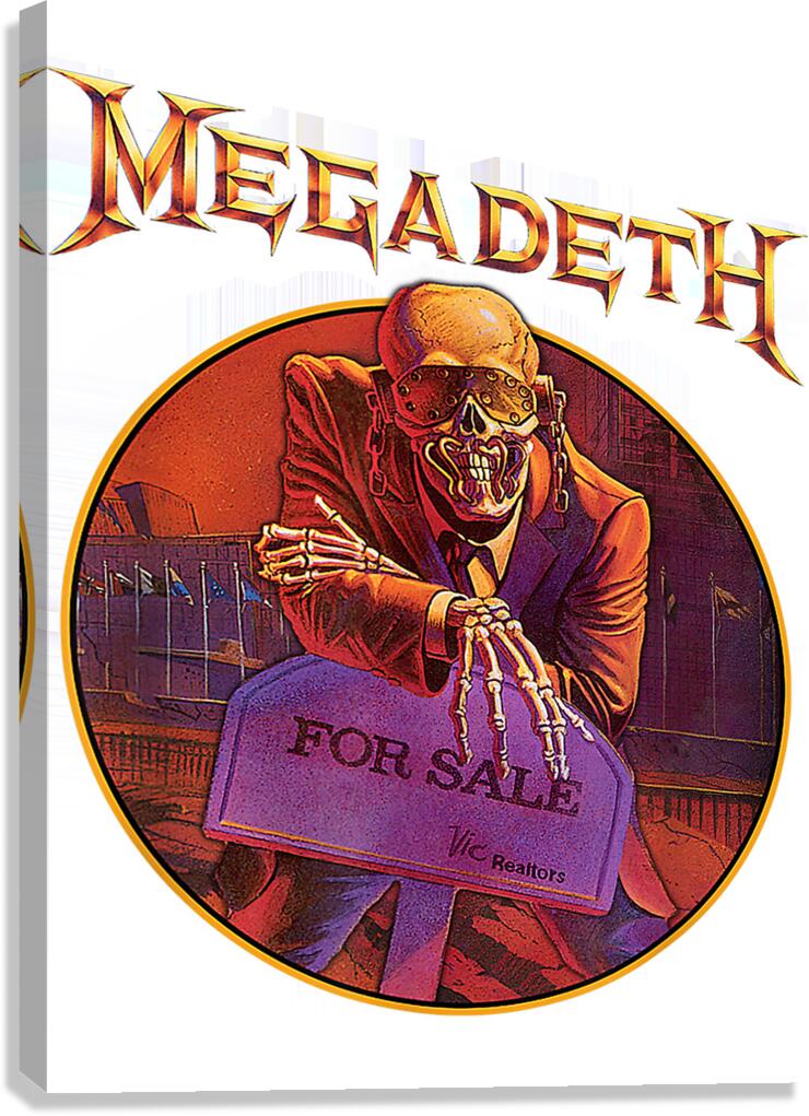 Megadeth 6 Canvas Print