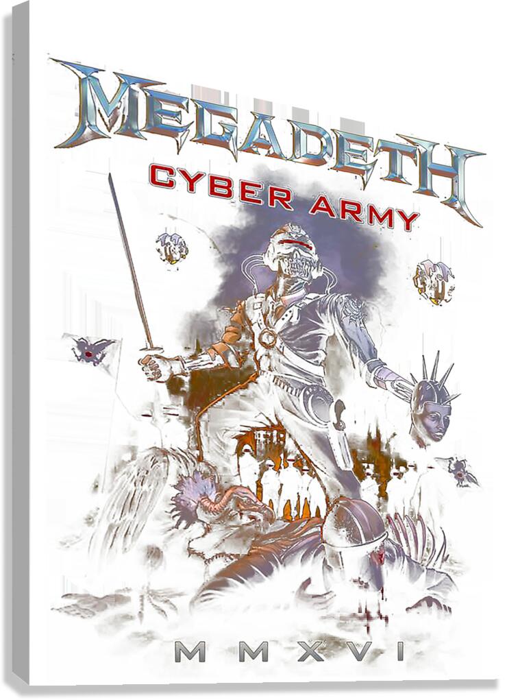 Megadeth 9 Canvas Print