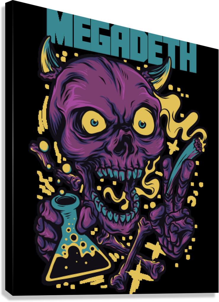 Megadeth 30 Canvas Print