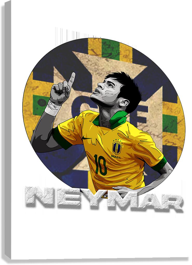 Neymar 3 Canvas Print