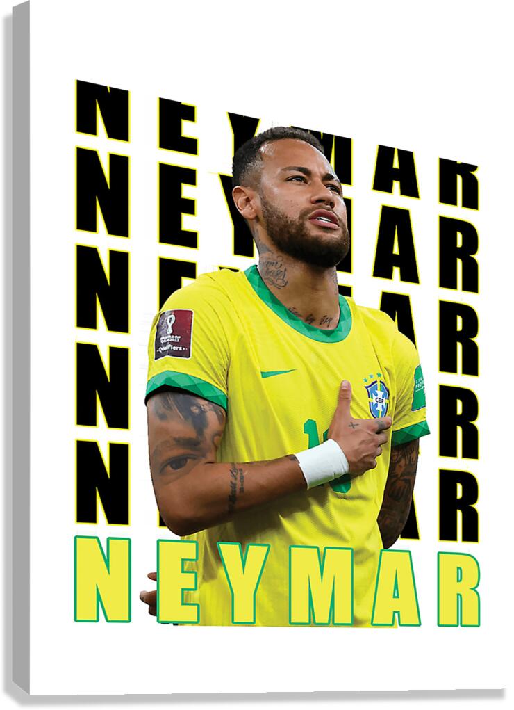 Neymar 6 Canvas Print