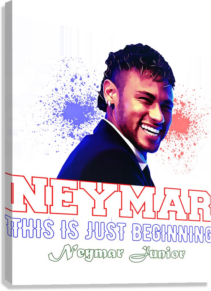 Neymar 10 Canvas Print