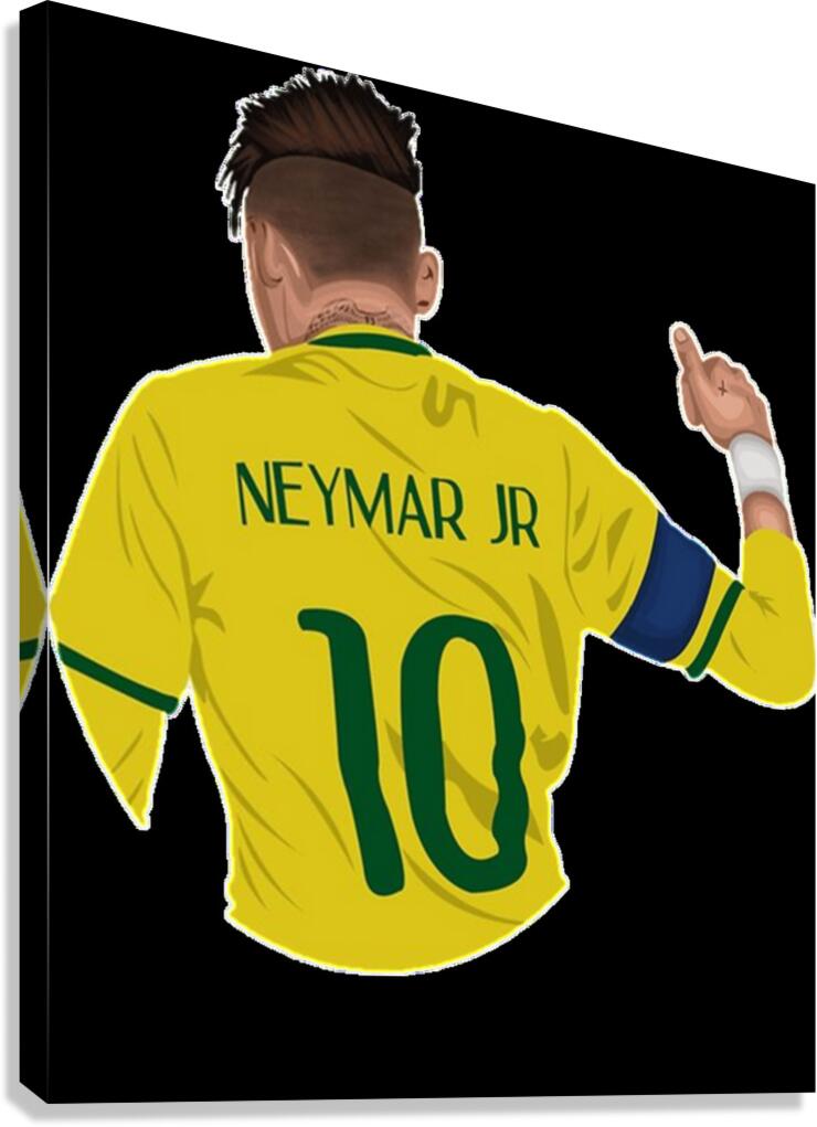 Neymar 15 Canvas Print
