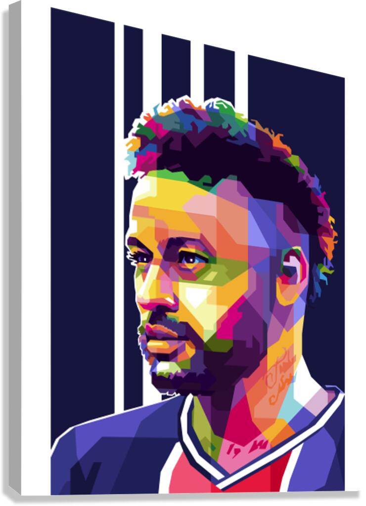 Neymar 23 Canvas Print
