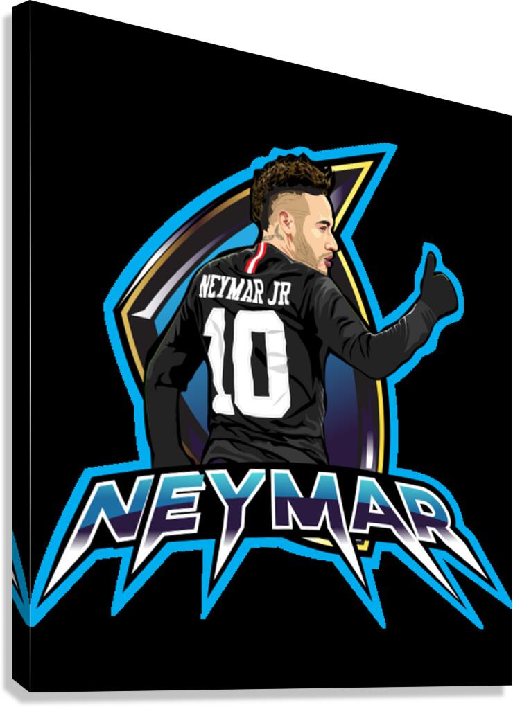 Neymar 24 Canvas Print
