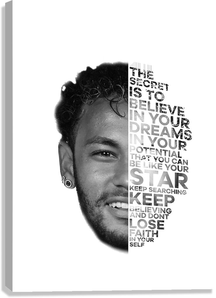 Neymar 25 Canvas Print