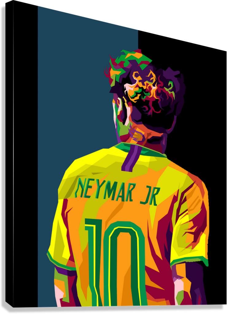 Neymar 34 Canvas Print