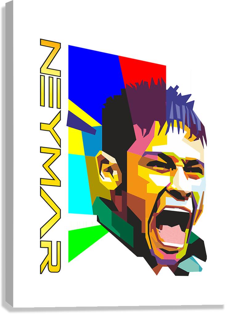 Neymar 40 Canvas Print