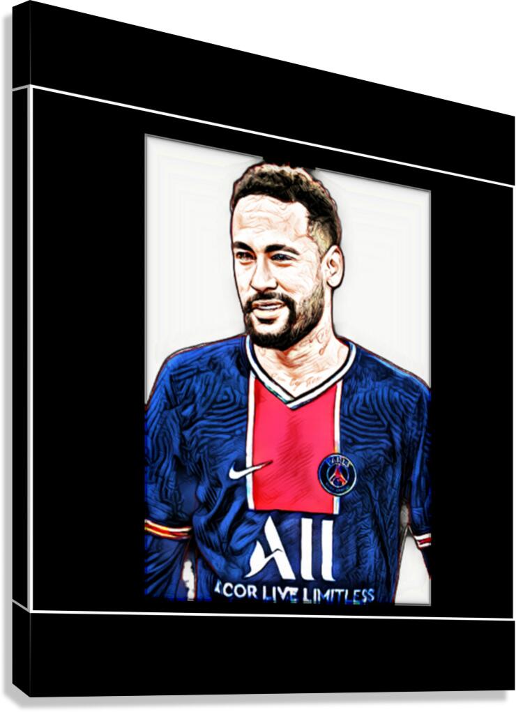 Neymar 43 Canvas Print