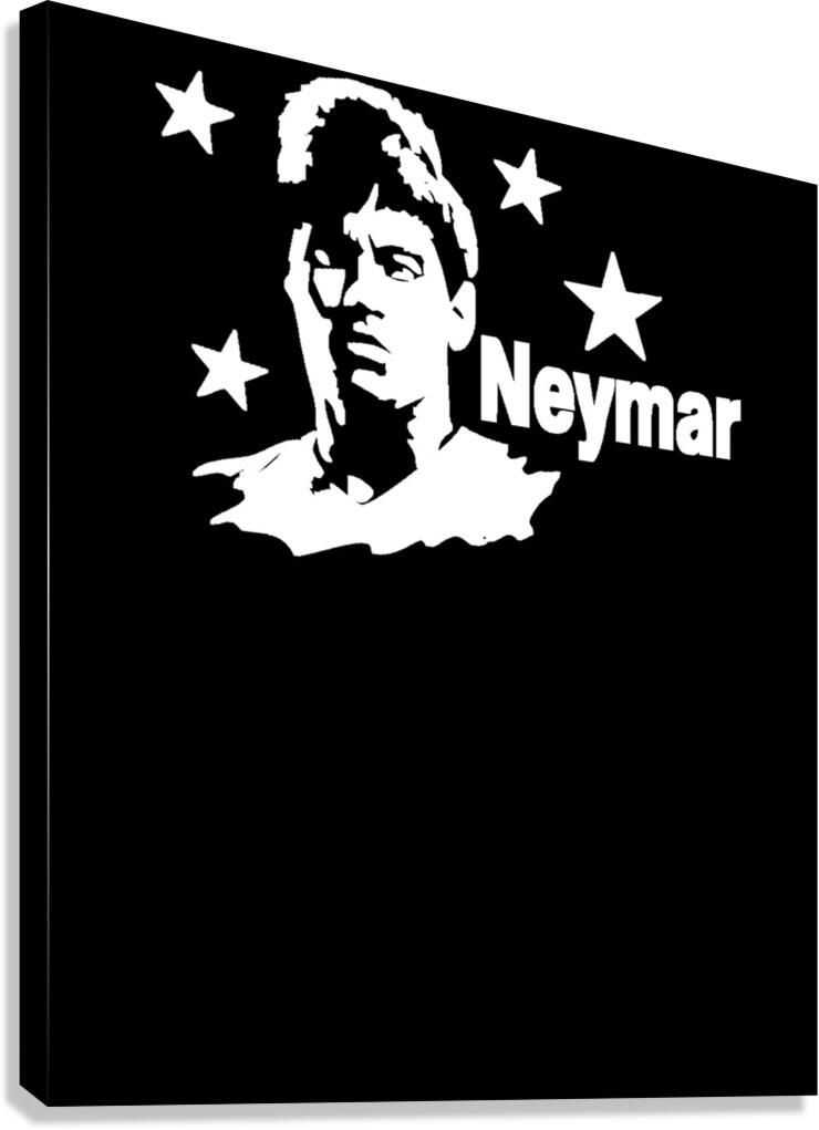 Neymar 44 Canvas Print