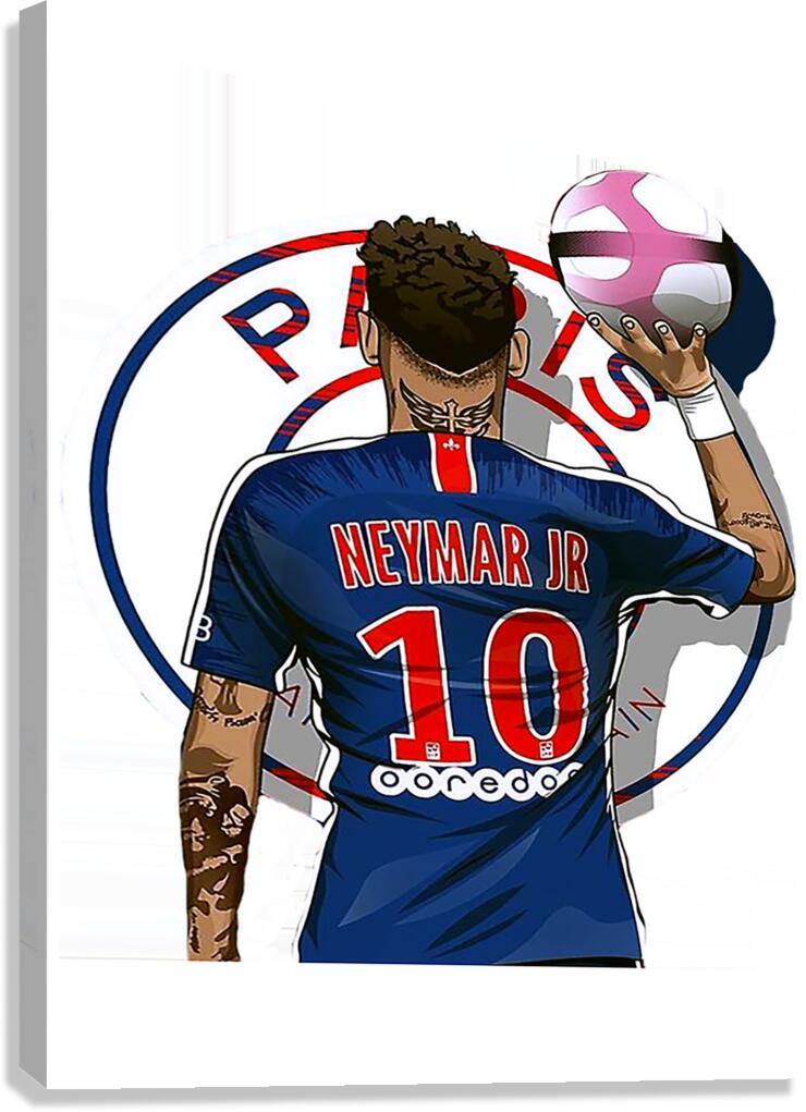 Neymar 48 Canvas Print