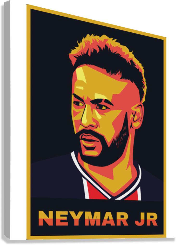 Neymar 55 Canvas Print
