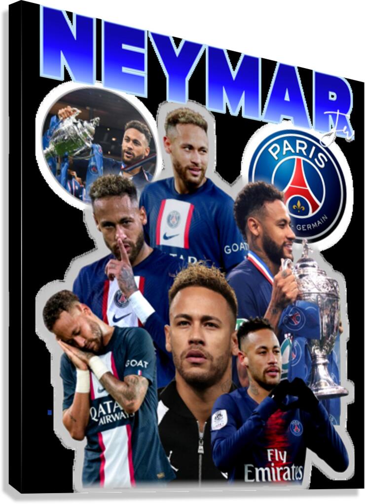 Neymar 57 Canvas Print