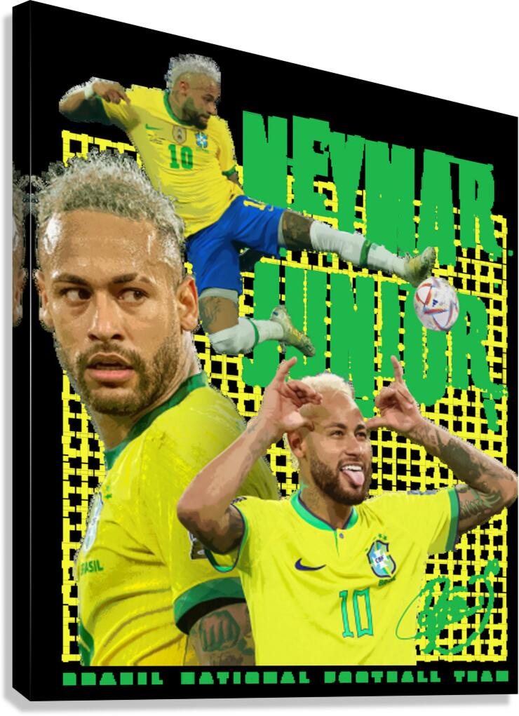 Neymar 60 Canvas Print
