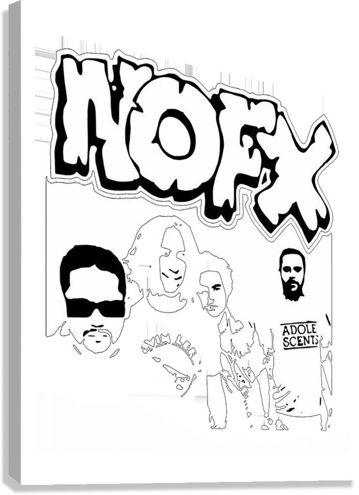 NOFX 49 Canvas Print