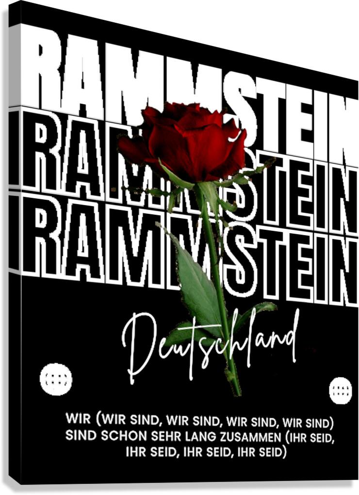 rammstein 3 Canvas Print