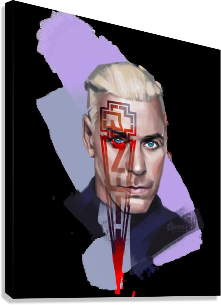rammstein 7 Canvas Print