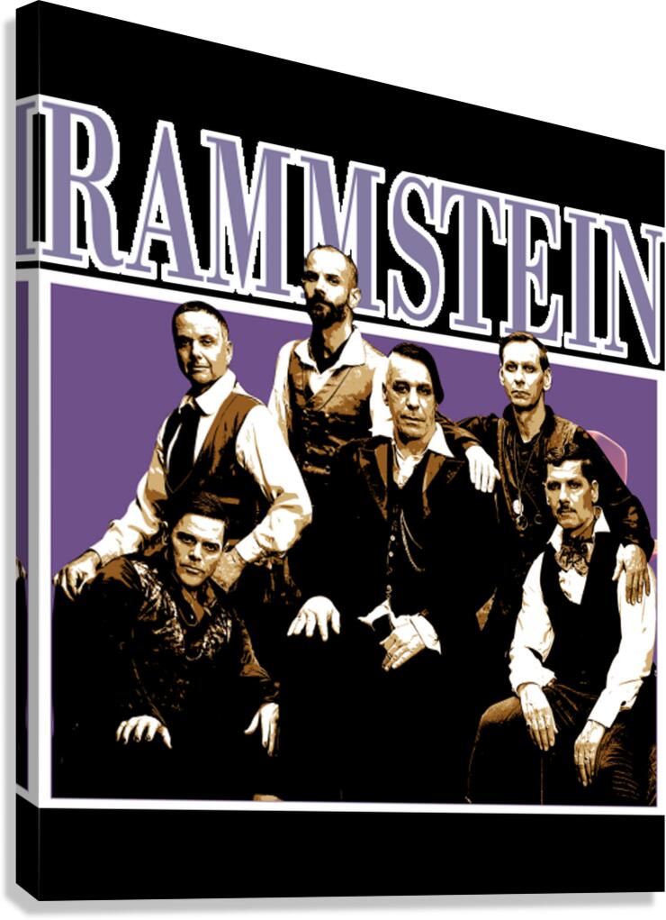 rammstein 9 Canvas Print