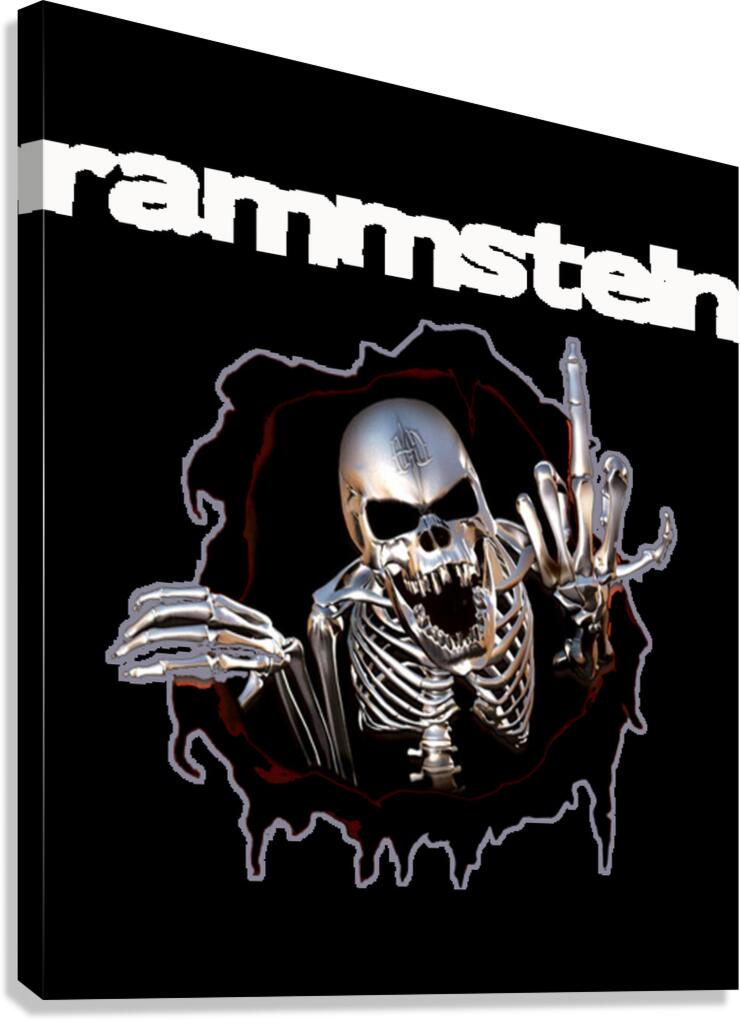 rammstein 14 Canvas Print