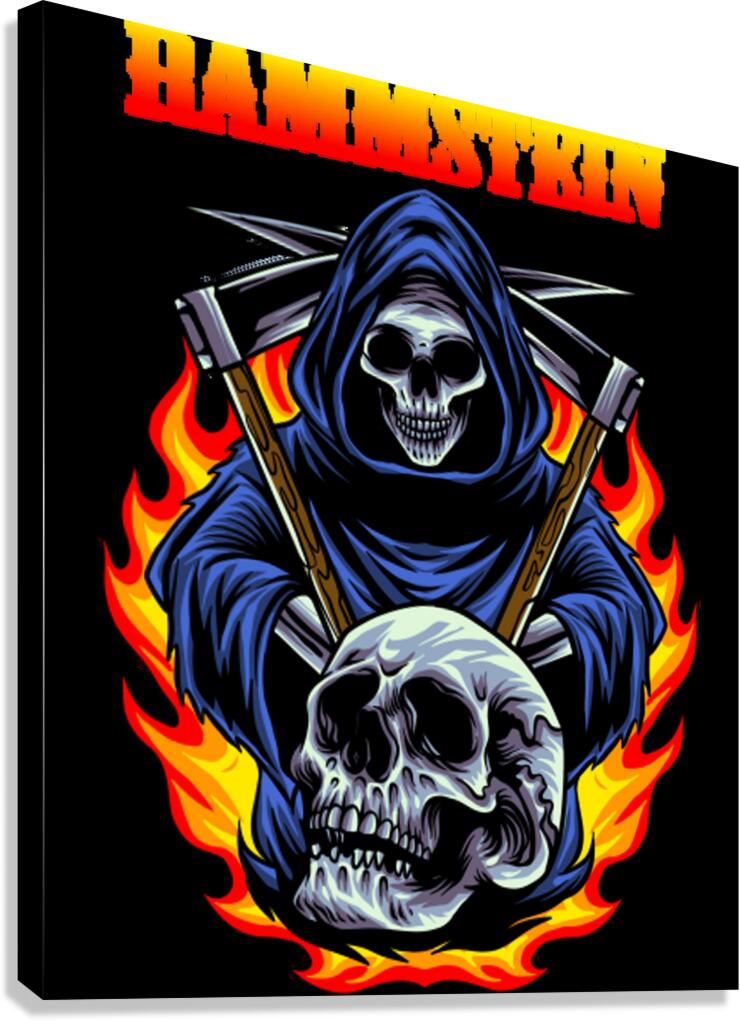 rammstein 16 Canvas Print