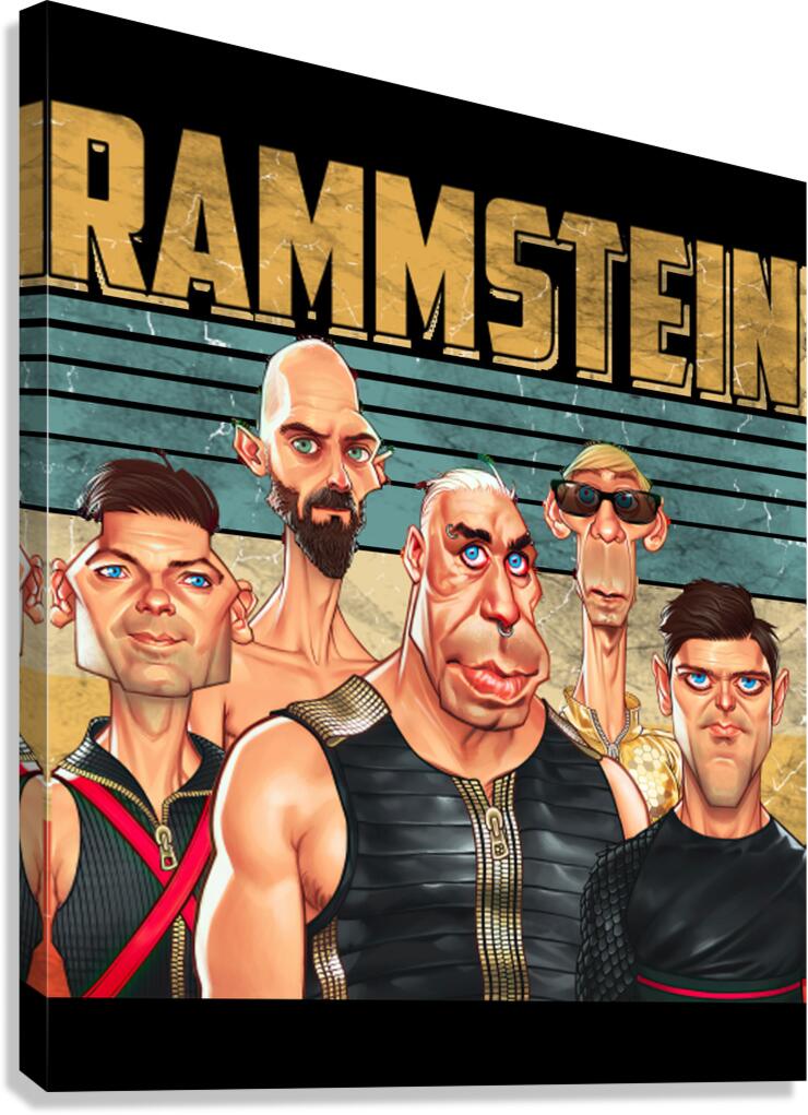 rammstein 17 Canvas Print