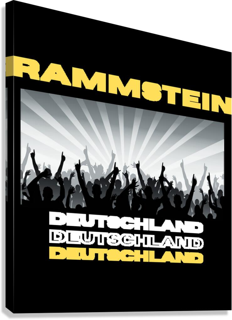 rammstein 21 Canvas Print
