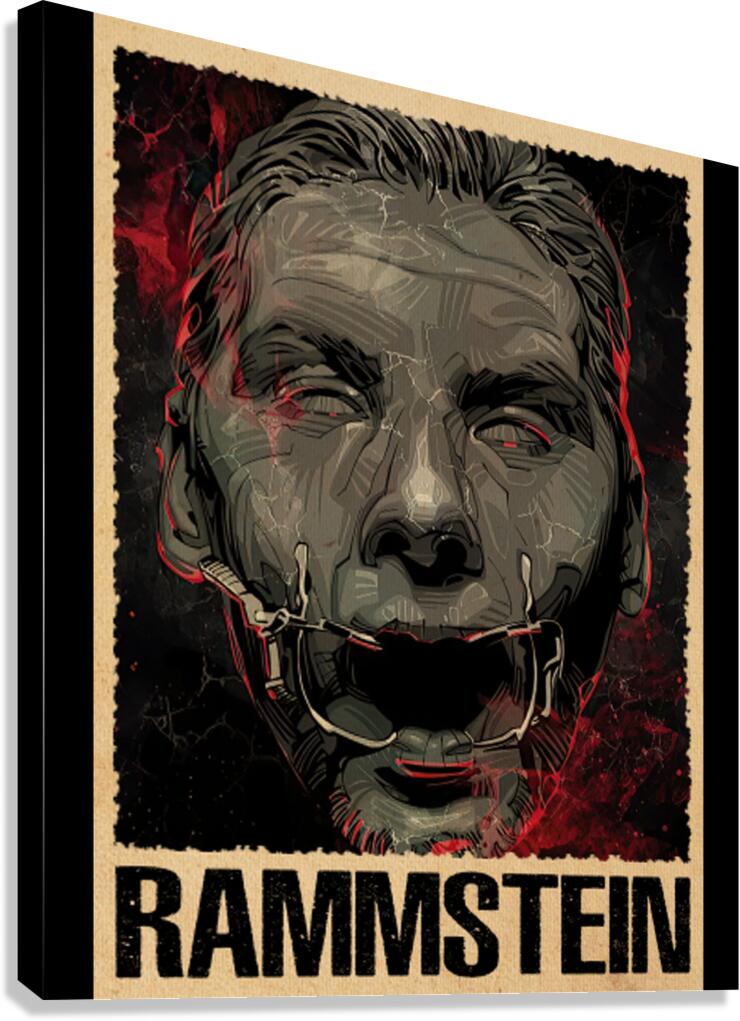 rammstein 27 Canvas Print
