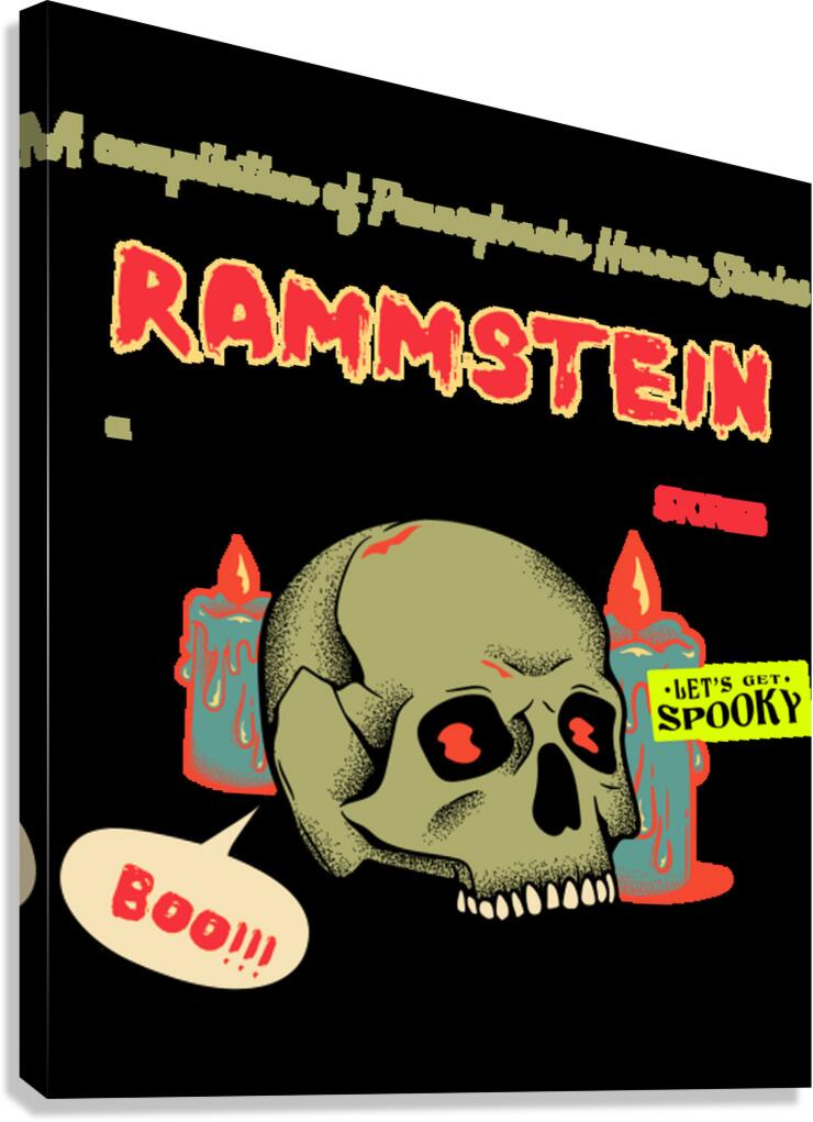 rammstein 35 Canvas Print