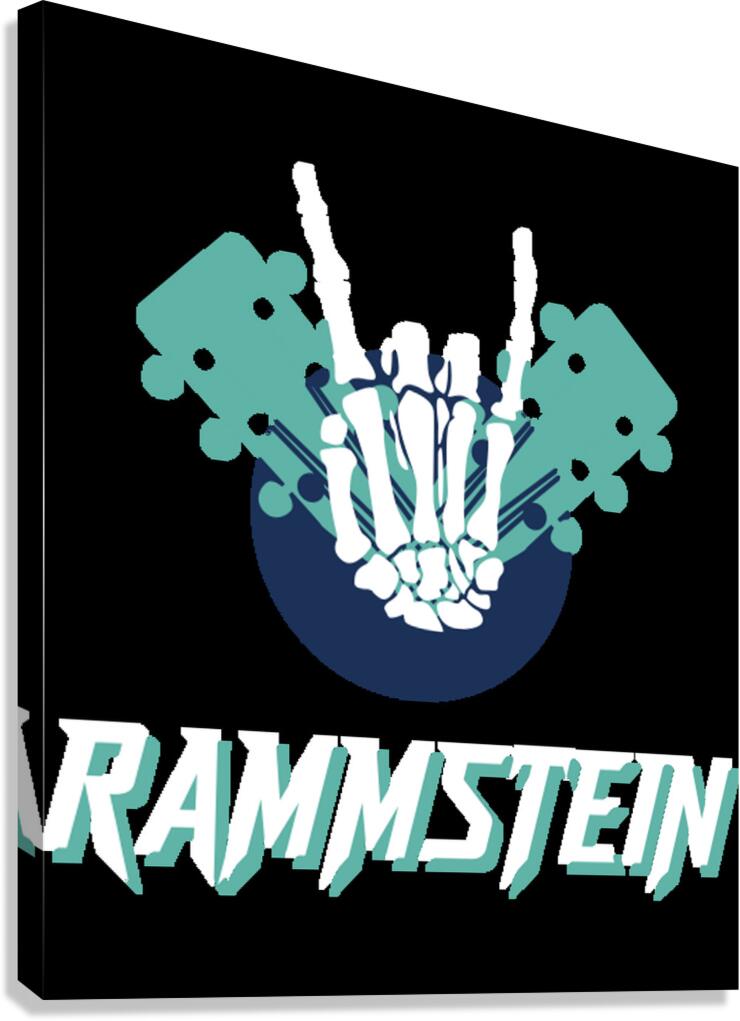 rammstein 39 Canvas Print