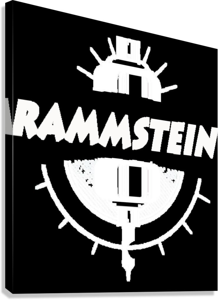 rammstein 45 Canvas Print