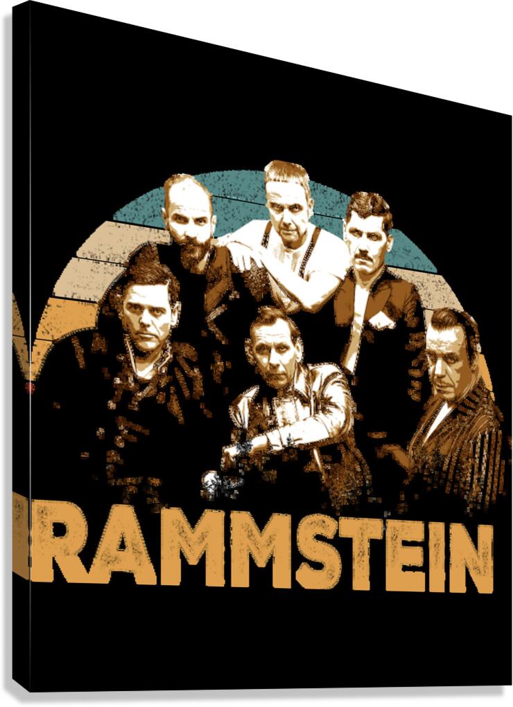 rammstein 49 Canvas Print