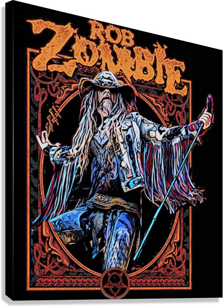 rob zombie 55 Canvas Print