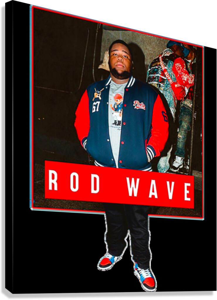 Rod wave 13 Canvas Print
