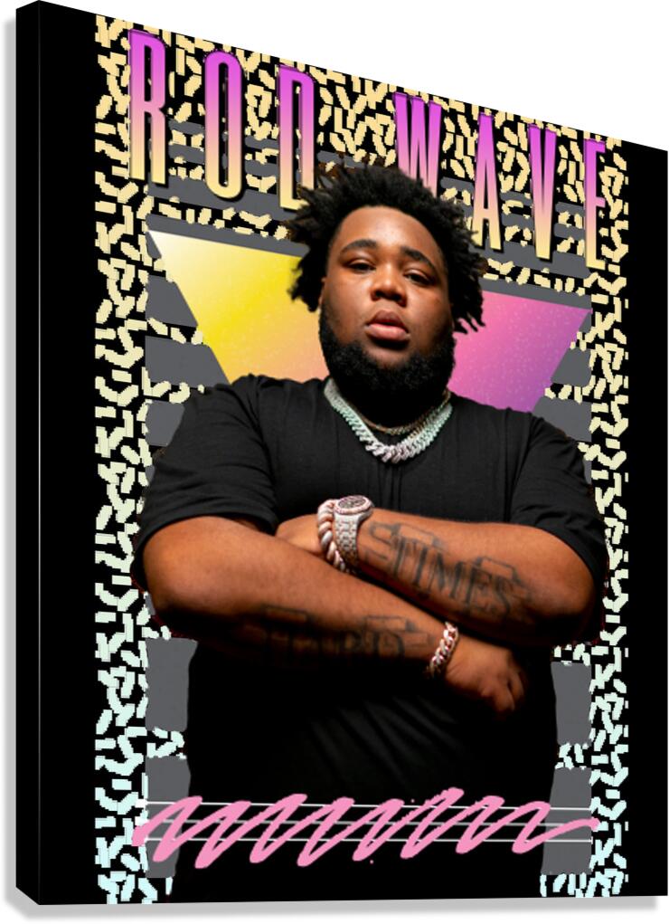 Rod wave 36 Canvas Print