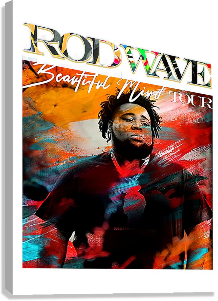 Rod wave 37 Canvas Print