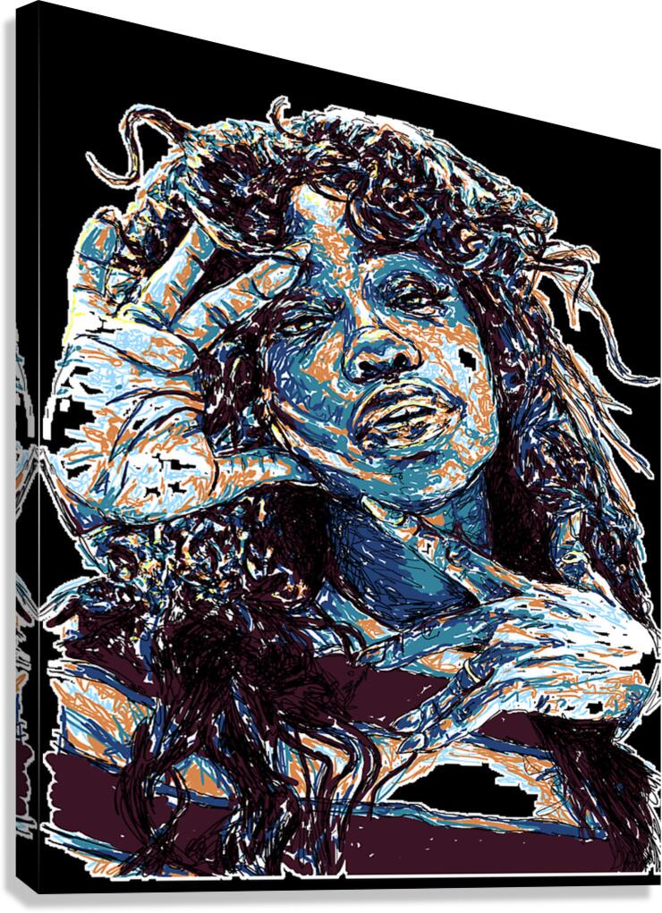 SZA 6 Canvas Print