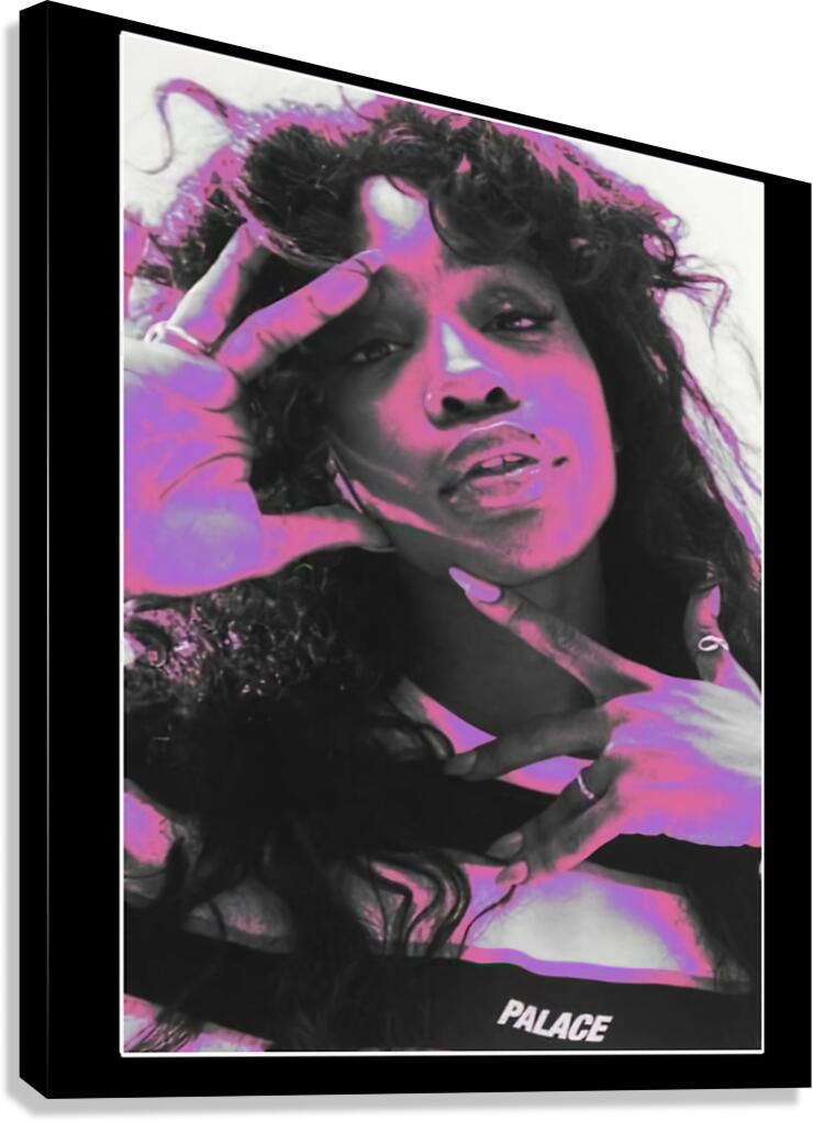 SZA 33 Canvas Print