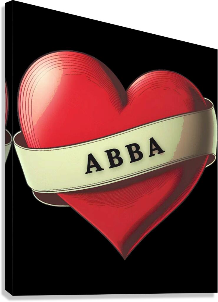 ABBA 3 Canvas Print