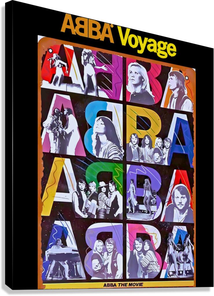 ABBA 4 Canvas Print