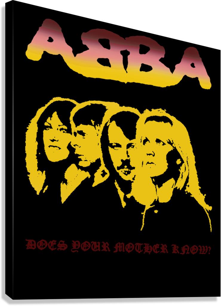 ABBA 7 Canvas Print