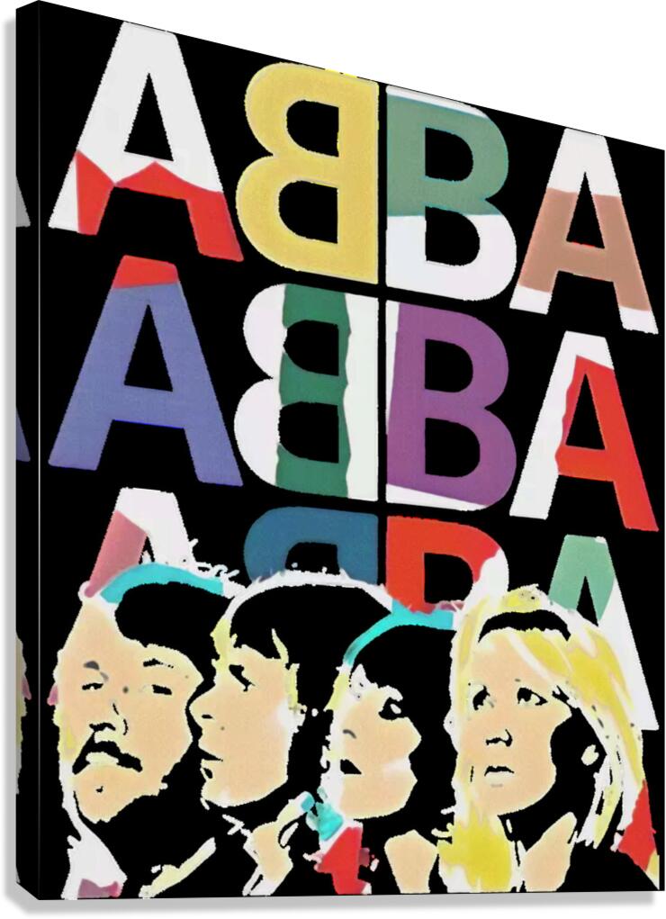 ABBA 9 Canvas Print