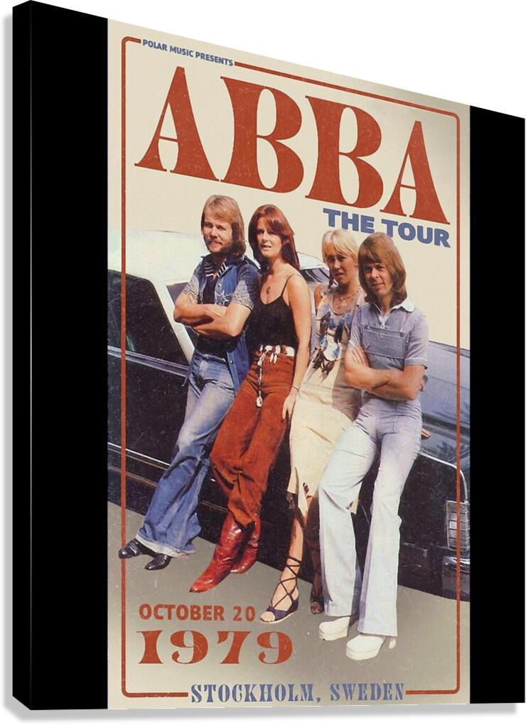 ABBA 40 Canvas Print