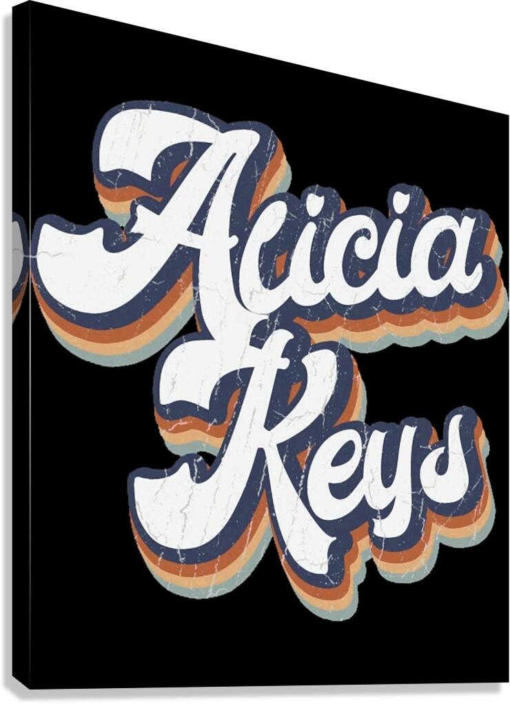 Alicia Keys 21 Canvas Print