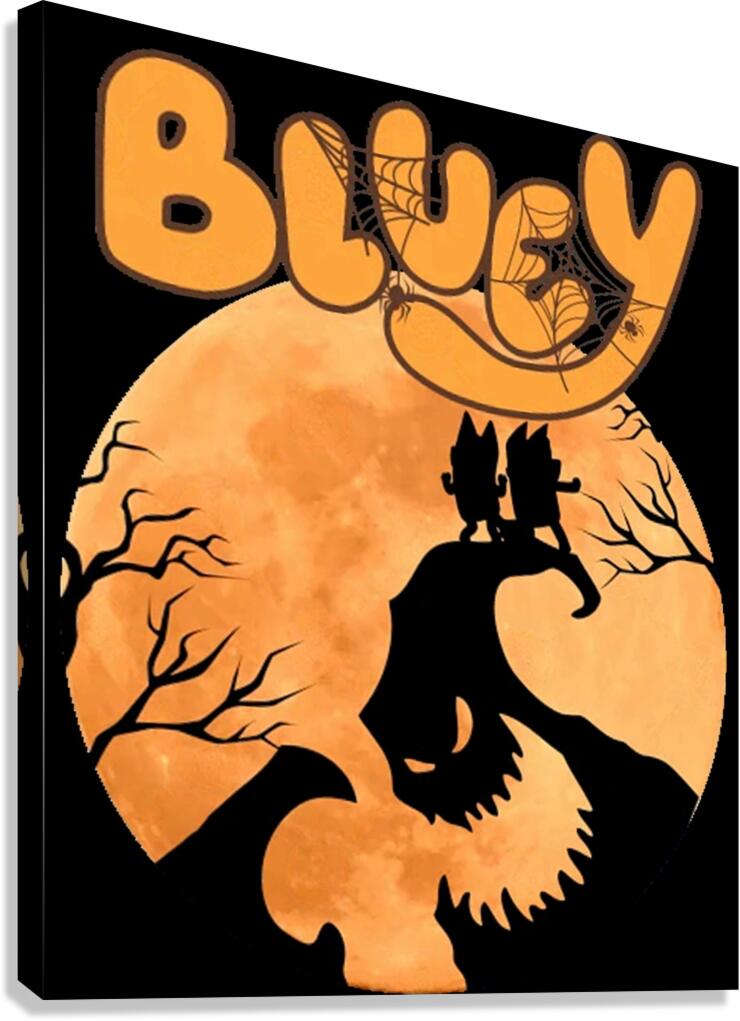 Bluey 36 Canvas Print