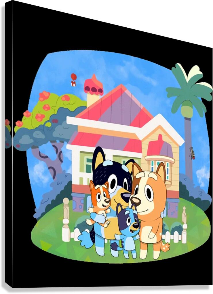 Bluey 49 Canvas Print
