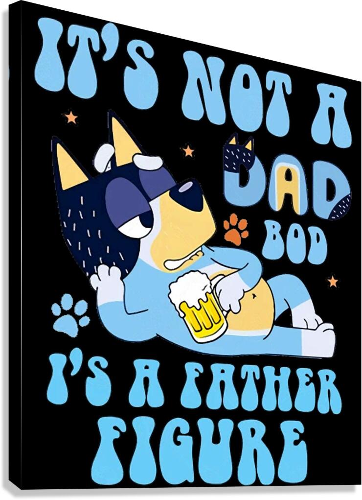 Bluey 50 Canvas Print