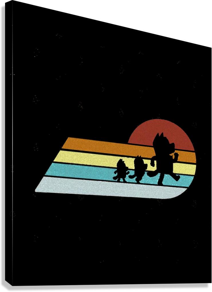 Bluey 9 Canvas Print